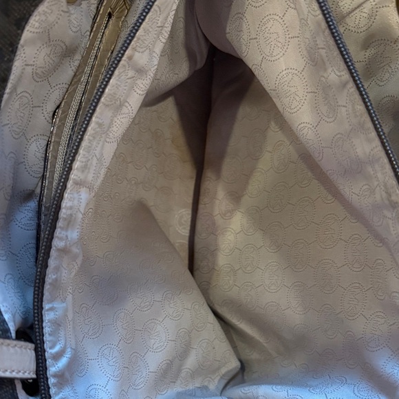 Michael Kors Dark Brown Signature Tote - Picture 5 of 5